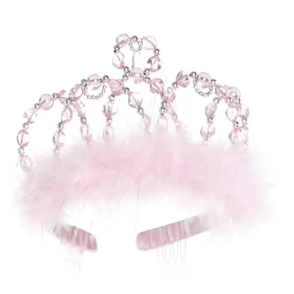 Prinsessediadem Silver And Pink