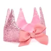 Prinsessekrone Med Pailletter Pink
