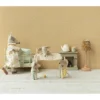 Puslebord Baby Mus Off White