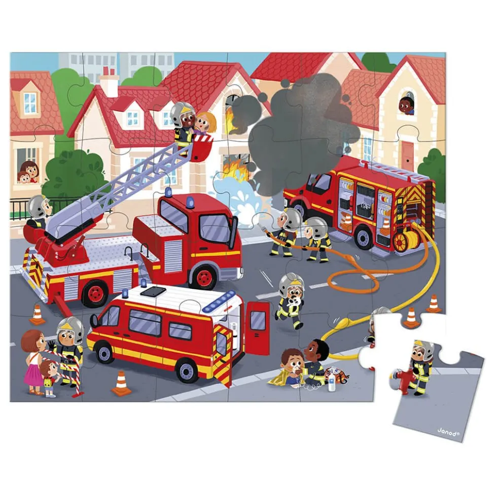 Puslespil 24 Brikker Brandmand