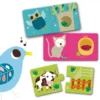 Puzzle Duo "Hvor Bor Dyrene?"