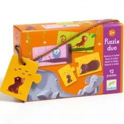 Puzzle Duo med Mor og Barn