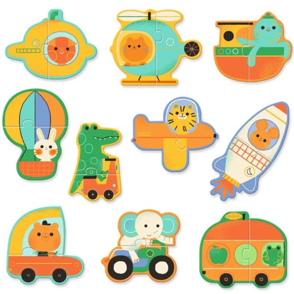 Puzzle Duo med Transport