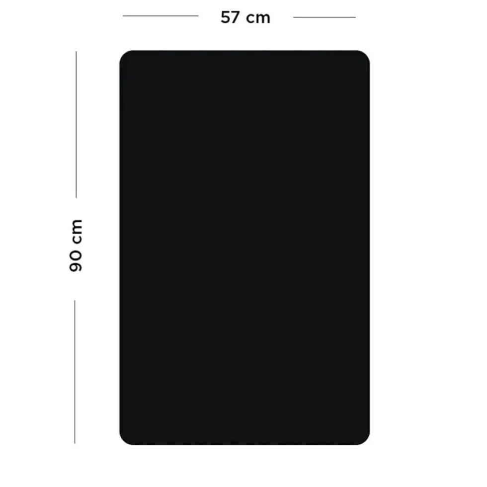 Rektangulær Magnetisk Tavle (57 x 90 cm)