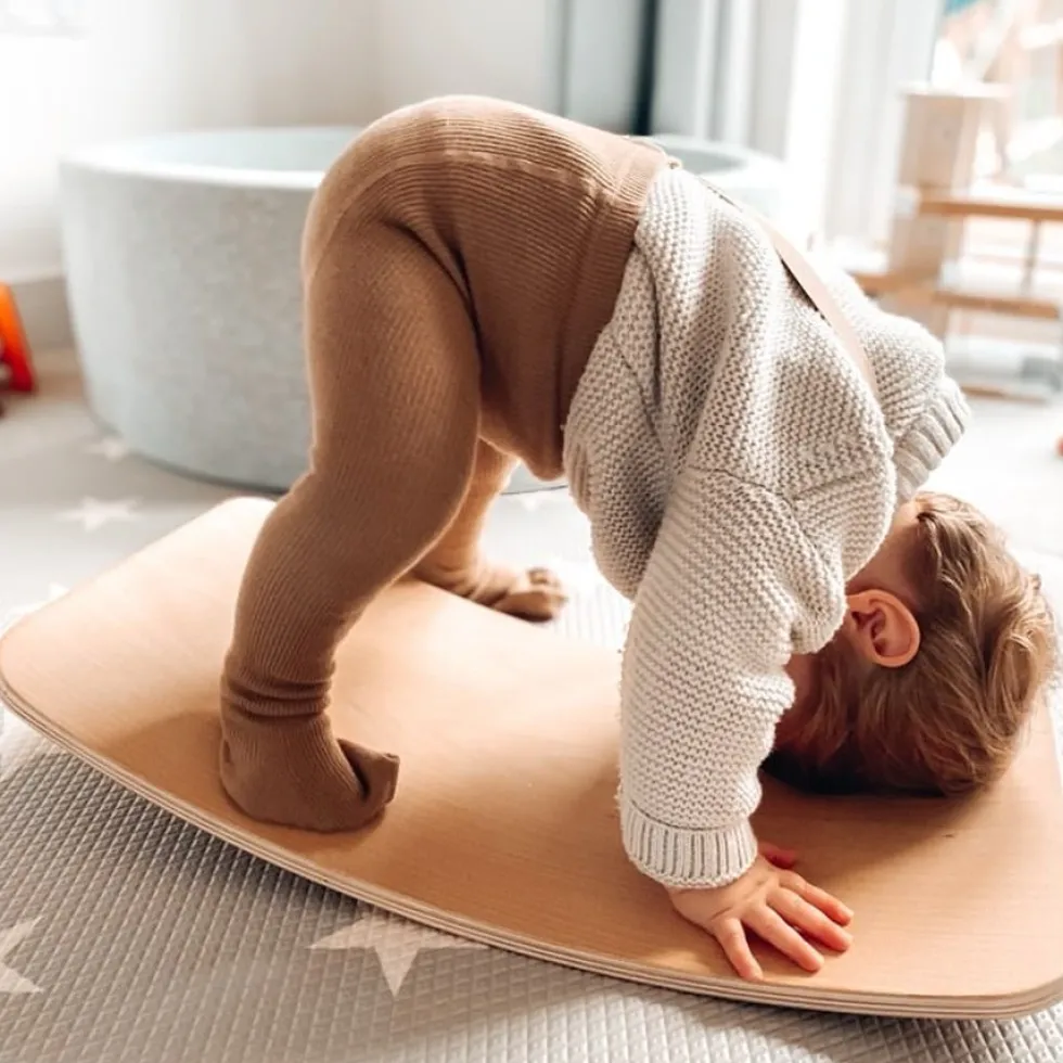 Rocking Nest Ink. Balancebræt Baby Pink