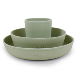 Silikone Spisesæt Green