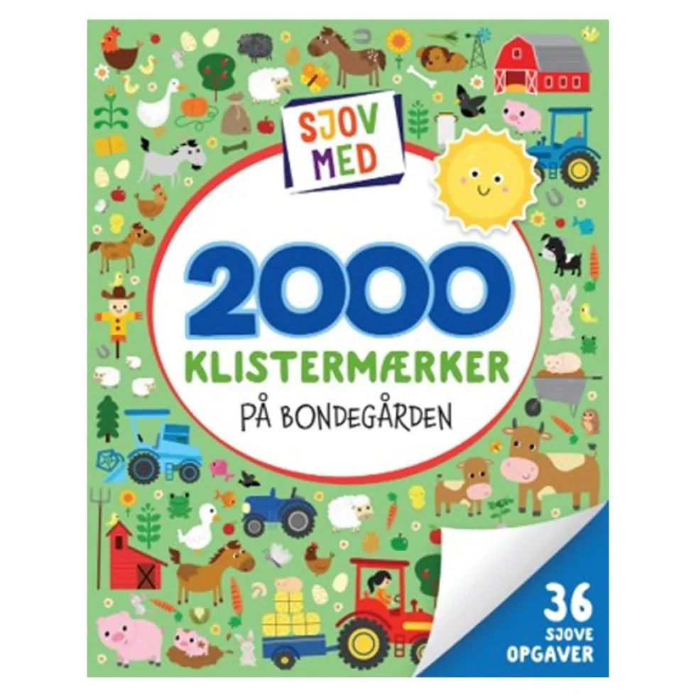 Sjov Med 2000 Klistermærker: På Bondegården