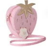 Skuldertaske Mini Strawberry Spring On The Farm