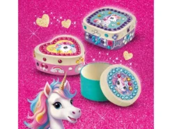 Smykkeskrin med Diamant Mosaik