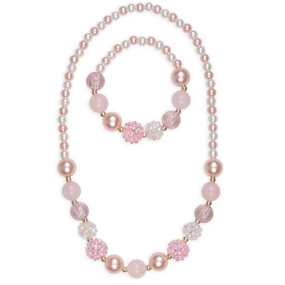 Smykkesæt Pinky Pearl