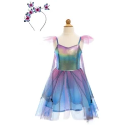 Sommerfugle Kjole Og Vinger Blue/Purple