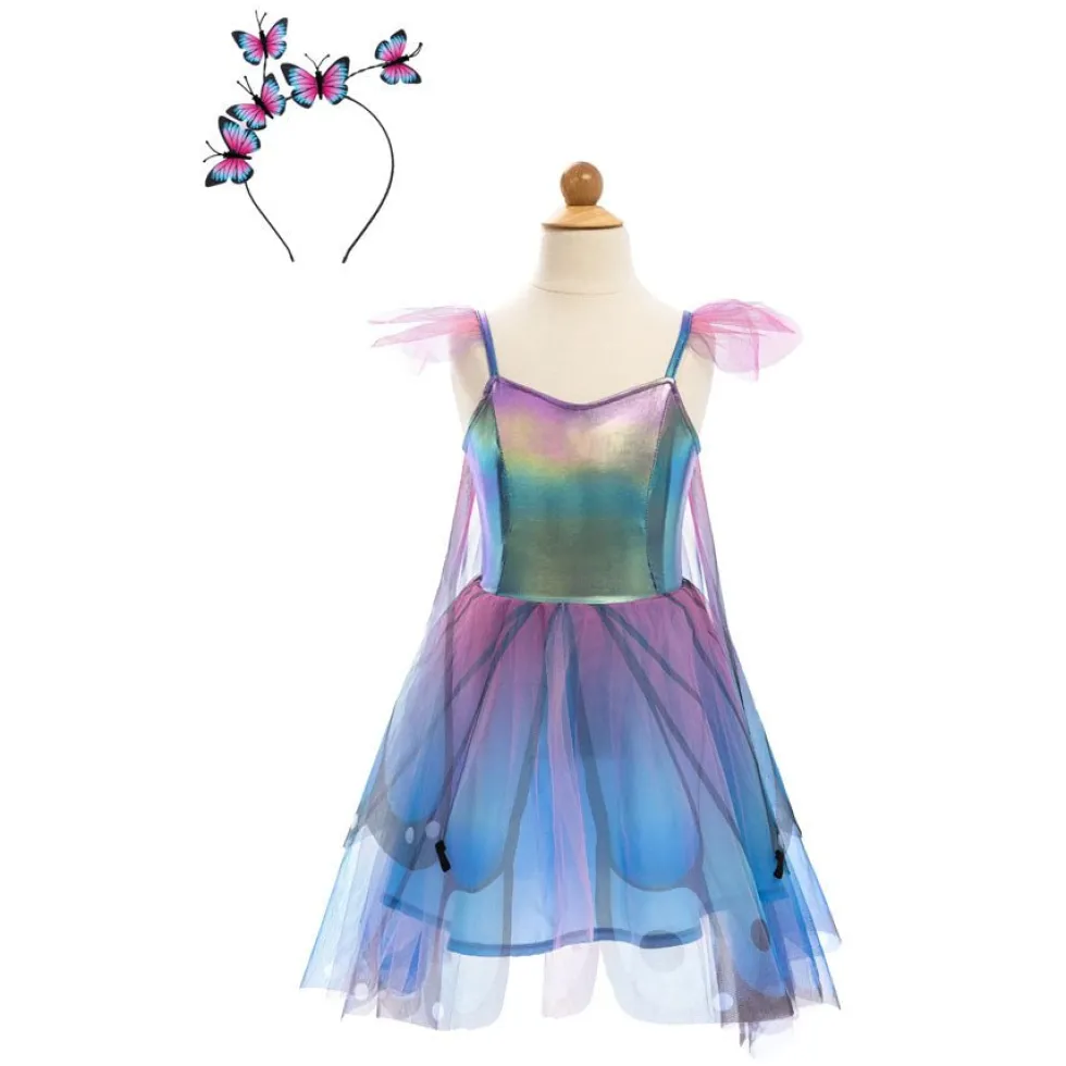 Sommerfugle Kjole Og Vinger Blue/Purple