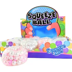 Squeeze Bold med Perler asst.