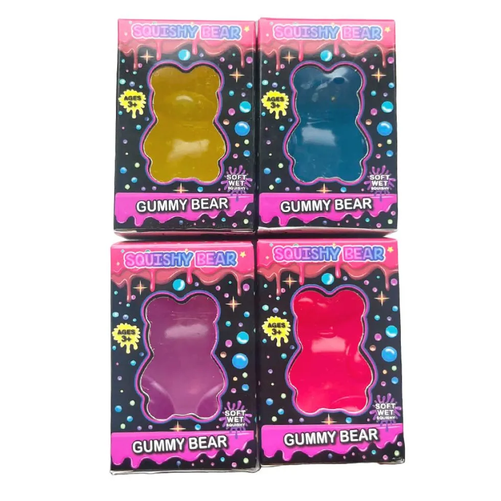 Squeeze Gummy Bear asst.
