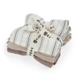 Stofbleer Cream Stripe Beige (3 stk)