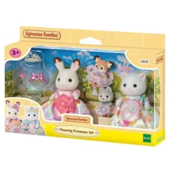 Sylvanian Blomstrende Prinsessesæt, 4 Figurer