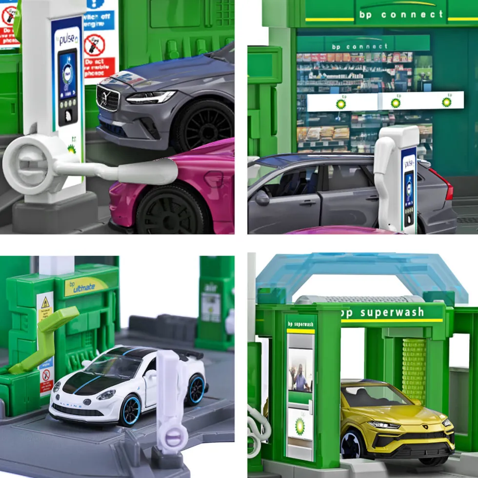 Tankstation + Bil
