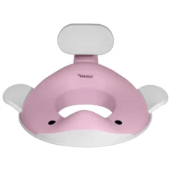 Toiletsæde Hval Pink