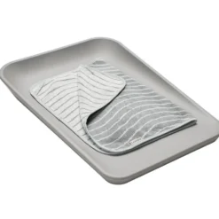 Topper Til Puslepude Organic Woodland Cool Grey