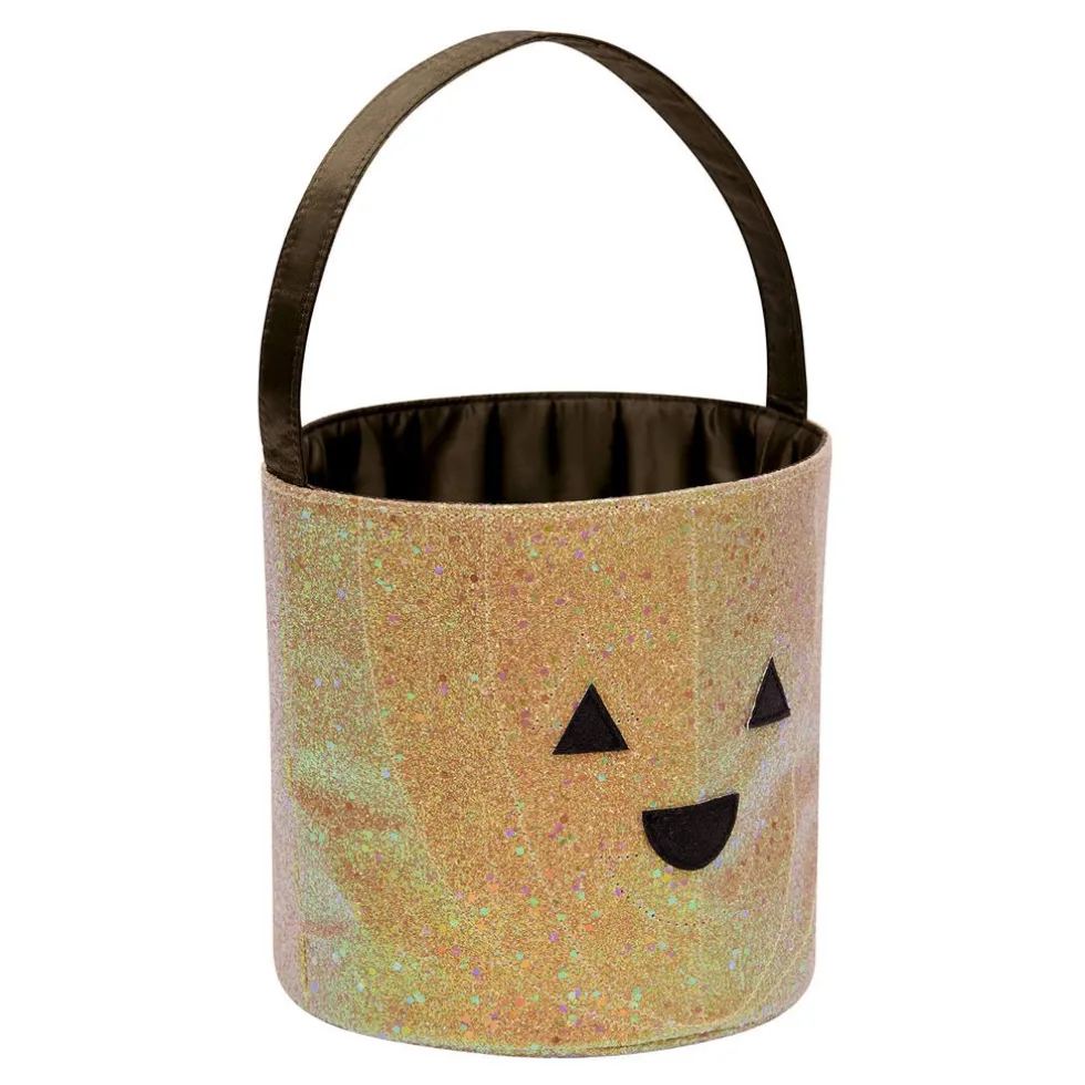 Trick Or Treat Slikspand Glitter Pumpkin
