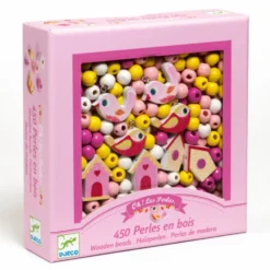 Træperler med Fugle