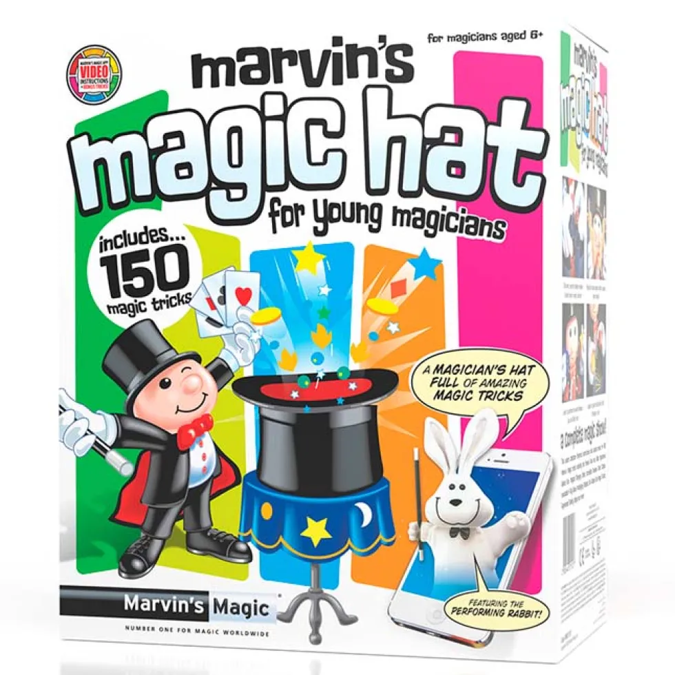 Tryllesæt Med 150 Tricks Og Høj Hat Simply Magic