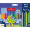 Tusser 18 + 3 Metallic + 3 Neon + Stickers Dinosaur