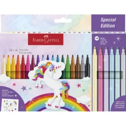 Tusser 18 + 6 Pastel Enhjørning