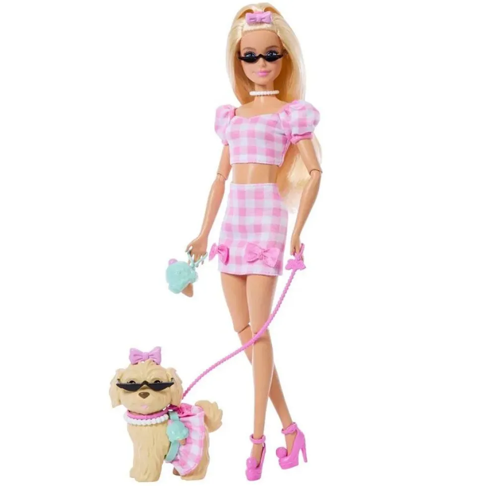 Twinning Sløjfer Og Hund Med Matchende Tøj