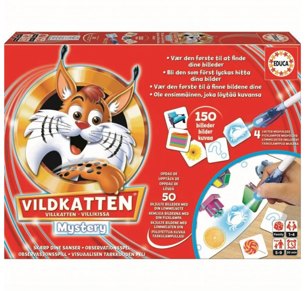 Vildkatten Mystery, 150 brikker