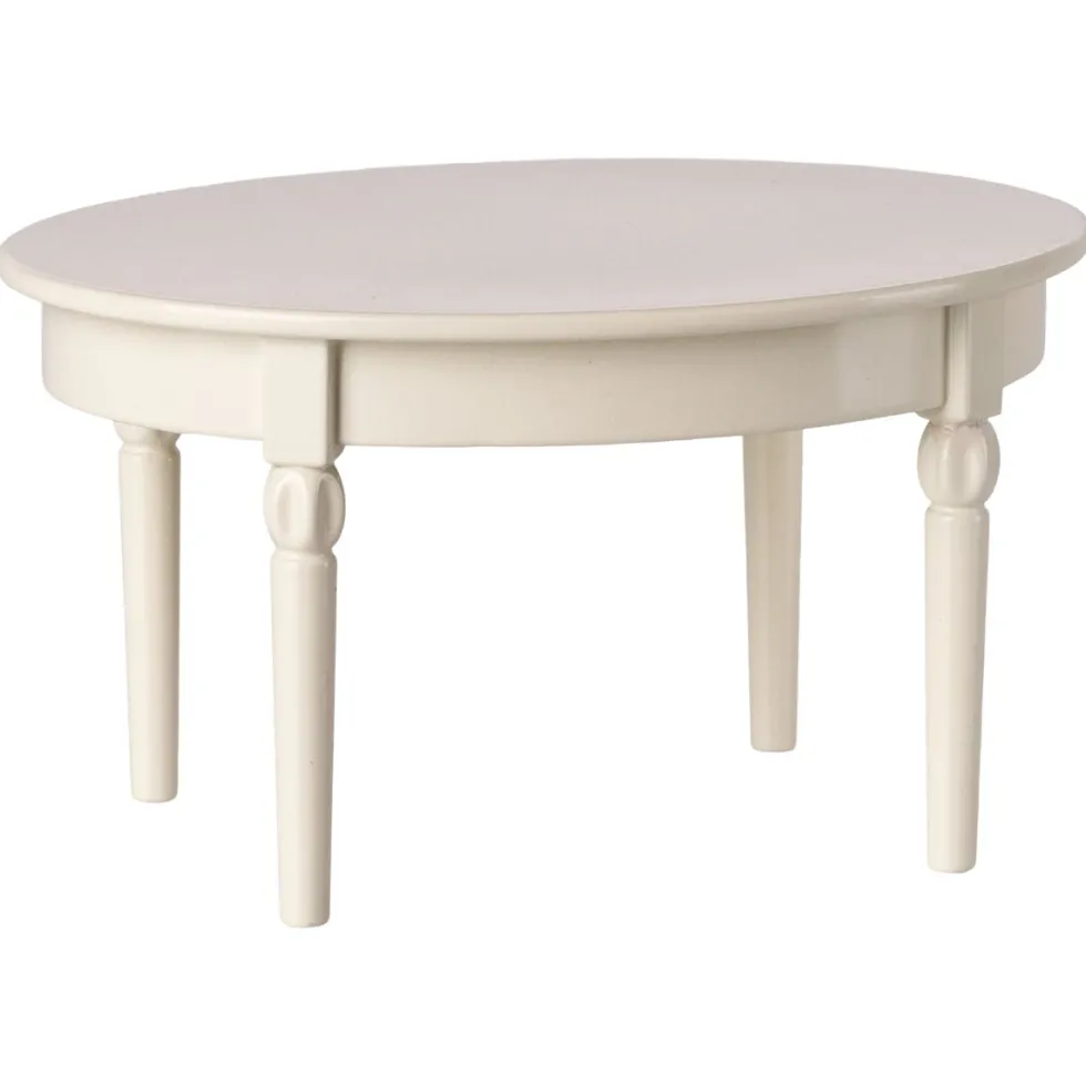 Vintage Spisebord Mus Off White