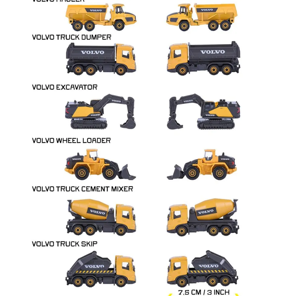 Volvo Construction Premium - Flere varianter (1 stk)