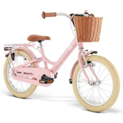 Youke Classic 16" Børnecykel, Retro Rose