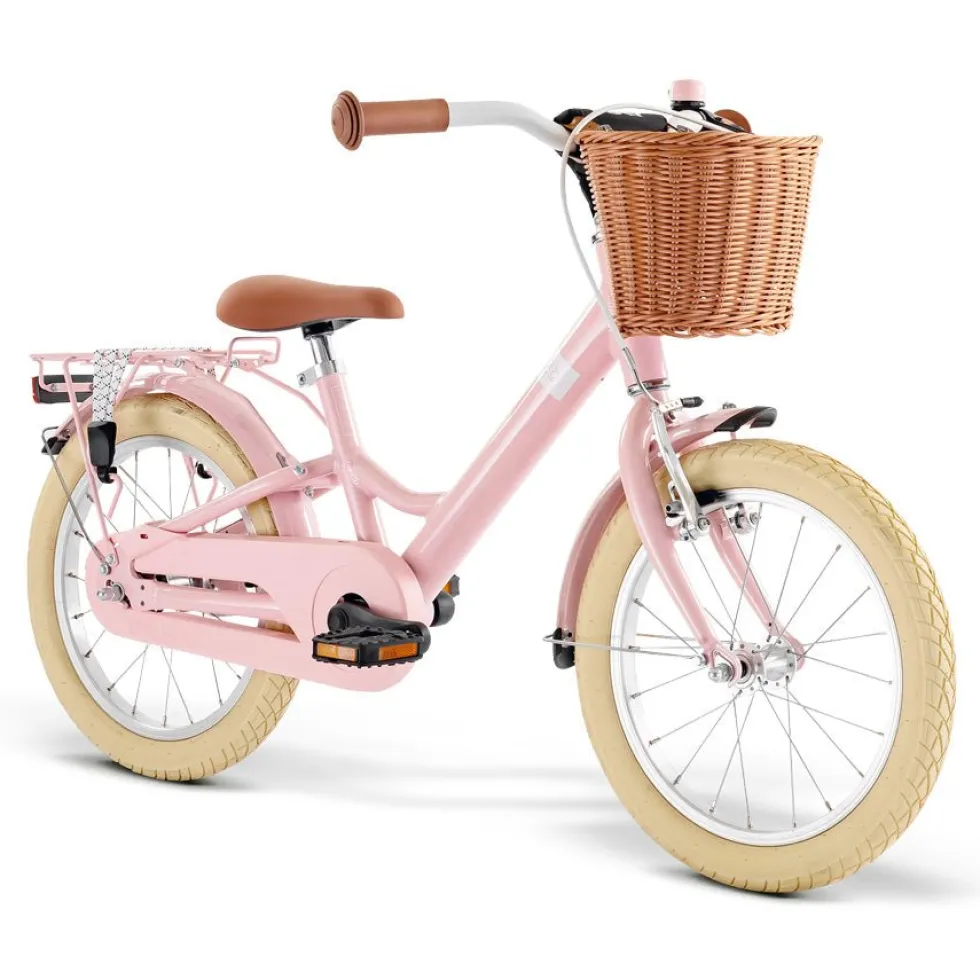Youke Classic 16" Børnecykel, Retro Rose