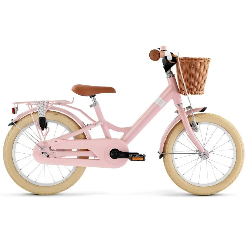 Youke Classic 16" Børnecykel, Retro Rose