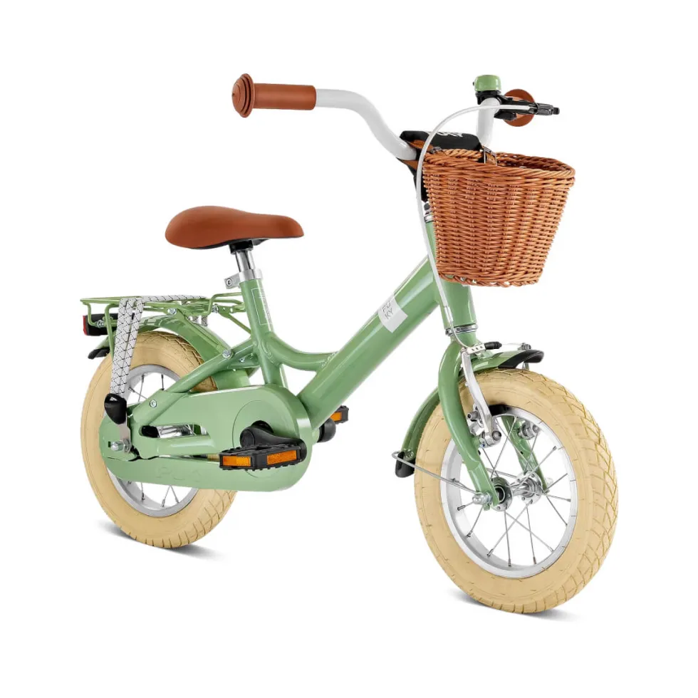 Youke Classic 12" Børnecykel Retro Green